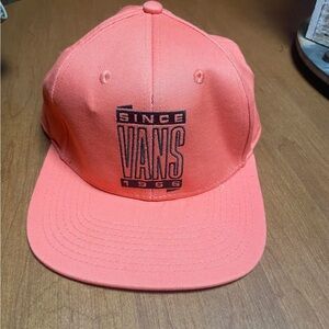 Vans Bright Coral Hat
